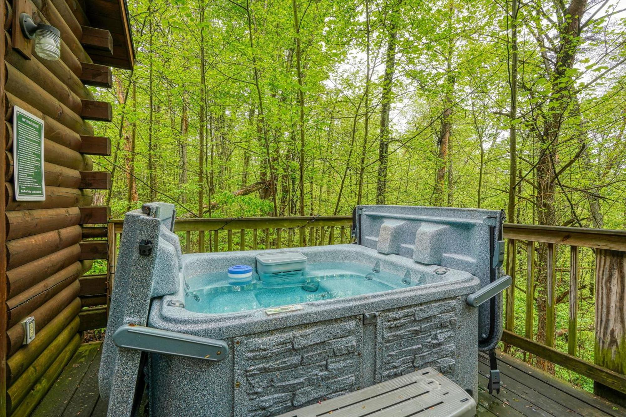 Blue Rose Cabins - Wildwoods Cabin Logan Eksteriør billede